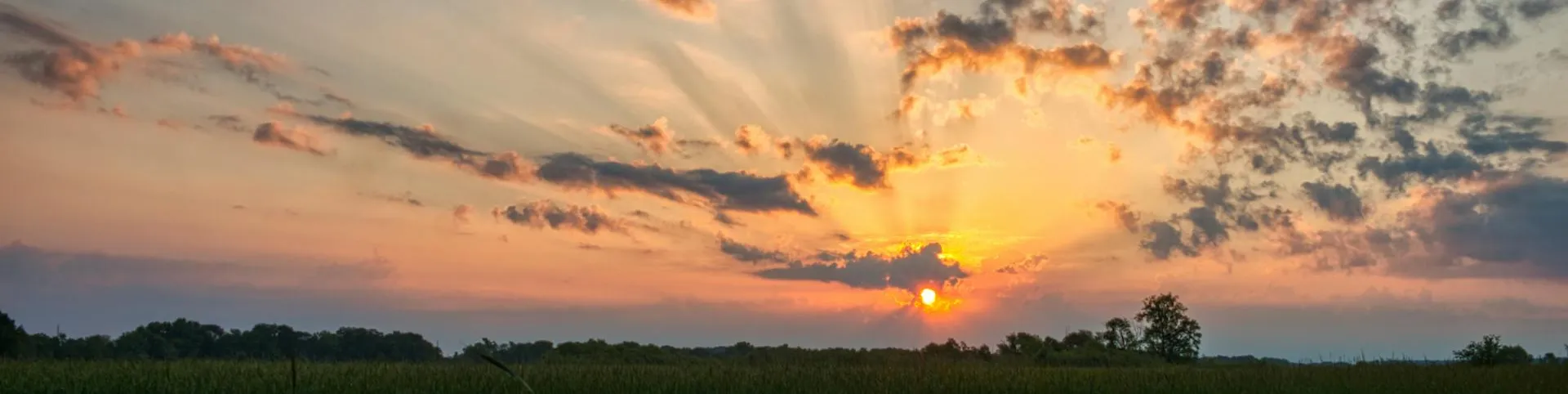 Marsh sunset on the South Shore, Massachusetts
